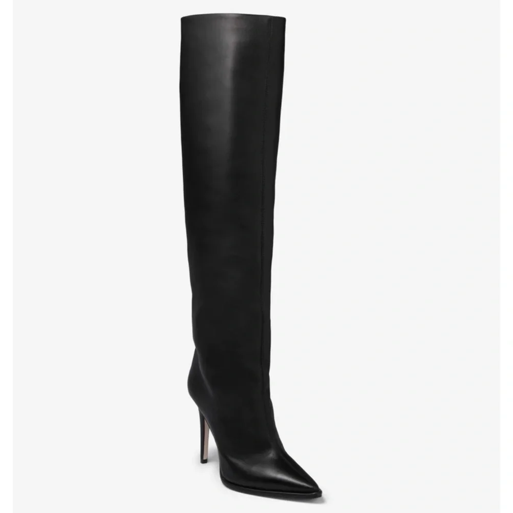 TAMARA MELLON ICON 105 BLACK BOOTS SIZE 38, US 7.5 - Picture 3 of 15